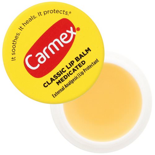 Carmex, Classic Lip Balm, Medicated, 0.25 oz (7.5 g) فوائد