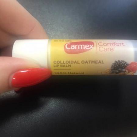 Carmex, Comfort Care, Colloidal Oatmeal Lip Balm, Mixed Berry, .15 oz (4.25 g)