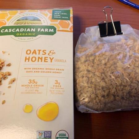 Cascadian Farm Granola Cold Cereals - الحب,ب الباردة, الجران,لا, أطعمة الإفطار, الحب,ب