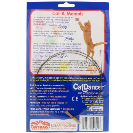Cat Dancer, The Original Interactive Cat Toy, 1 Cat Dancer:ألعاب الحي,انات الأليفة, الحي,انات الأليفة