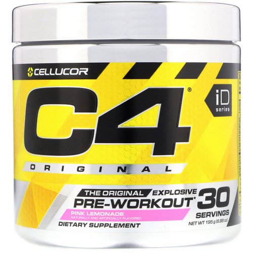 Cellucor, C4 Original, Explosive Pre-Workout, Pink Lemonade, 6.88 oz (195 g) فوائد