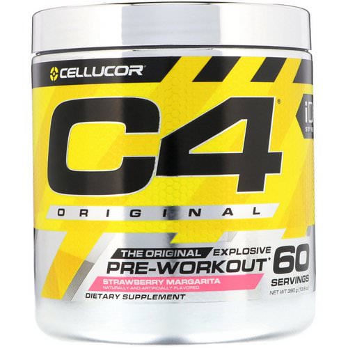 Cellucor, C4 Original Explosive, Pre-Workout, Strawberry Margarita, 13.8 oz (390 g) فوائد