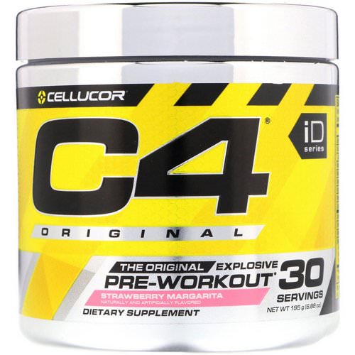 Cellucor, C4 Original Explosive, Pre-Workout, Strawberry Margarita, 6.88 oz (195 g) فوائد