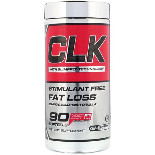 Cellucor, CLK, Stimulant Free Fat Loss, Raspberry Flavored, 90 Softgels فوائد