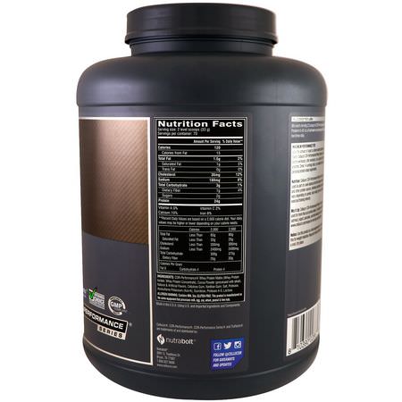 Cellucor, Cor-Performance Whey, Molten Chocolate, 5.19 lb (2352 g):بر,تين مصل اللبن, التغذية الرياضية