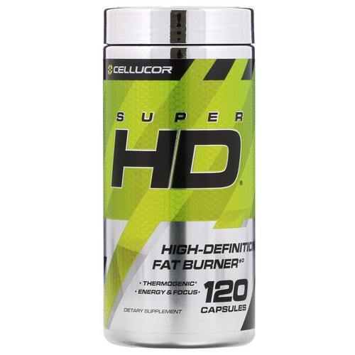 Cellucor, Super HD, 120 Capsules فوائد