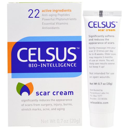 Celsus Bio-Intelligence, Scar Cream, 0.7 oz (20 g) فوائد