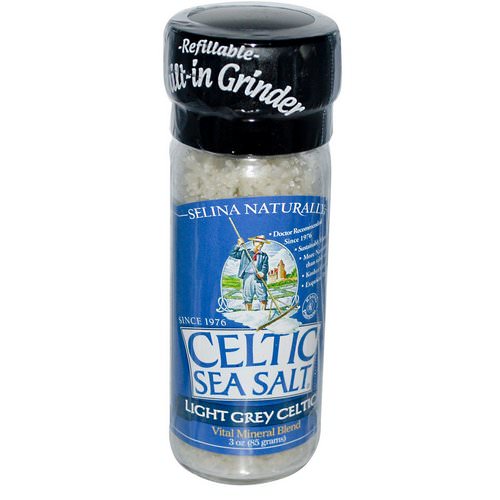 Celtic Sea Salt, Light Grey Celtic, Vital Mineral Blend, 3 oz (85 g) فوائد