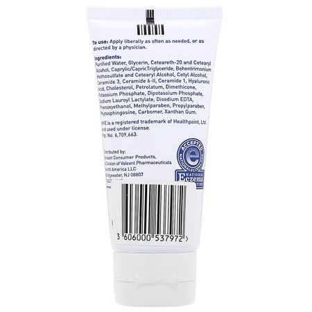 CeraVe, Moisturizing Cream, For Normal to Dry Skin, 1.89 fl oz (56 ml):الأكزيما, علاج الجلد