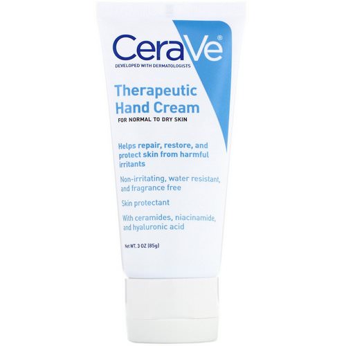 CeraVe, Therapeutic Hand Cream, 3 oz (85 g) فوائد