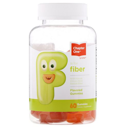 Chapter One, F Is For Fiber, Flavored Gummies, 60 Gummies فوائد