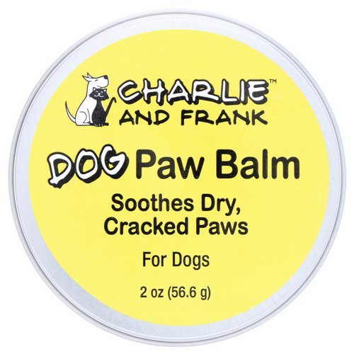 Charlie & Frank, Dog Paw Balm, 2 oz (56.6 g) فوائد