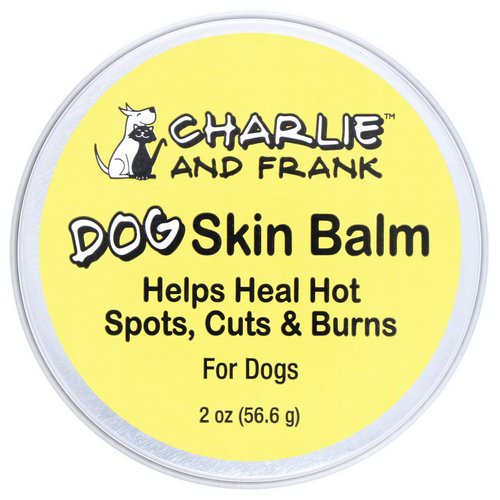 Charlie & Frank, Dog Skin Balm, 2 oz (56.6 g) فوائد