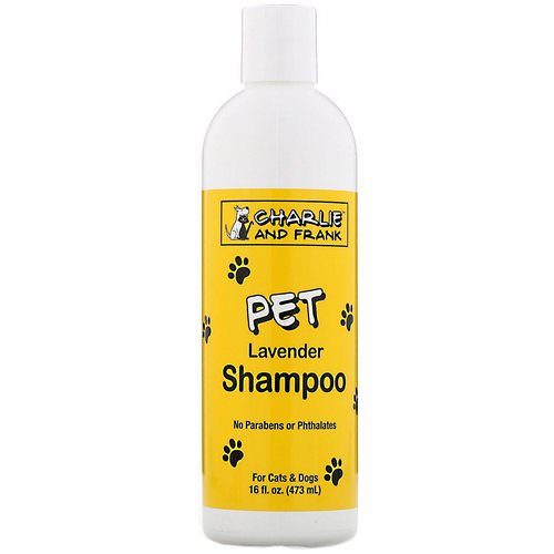 Charlie & Frank, Pet Shampoo, Lavender, 16 fl oz (473 ml) فوائد
