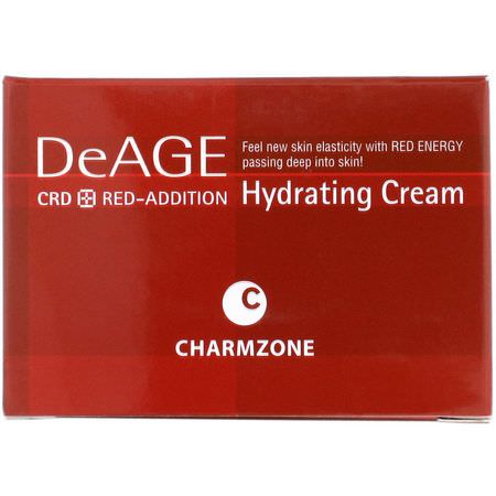 Charmzone, DeAge, Red-Addition, Hydrating Cream, 50 ml:مرطبات K-جمال, الكريمات