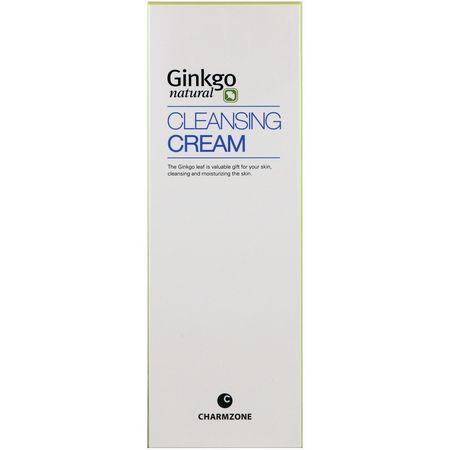 Charmzone, Ginkgo Natural, Cleansing Cream, 200 g:منظفات, غس,ل لل,جه