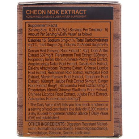 Cheong Kwan Jang, Cheon Nok Extract, Korean Red Ginseng & Deer Antler, 1.06 oz (30 g):الرجال, صحة الرجال