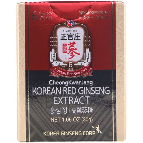 Cheong Kwan Jang, Korean Red Ginseng Extract, 1.06 oz (30 g) فوائد
