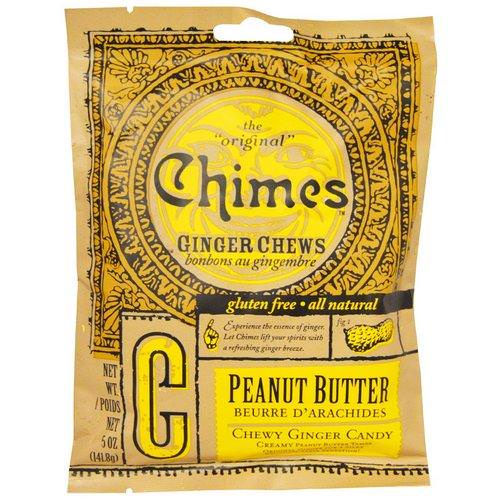Chimes, Ginger Chews, Peanut Butter, 5 oz (141.8 g) فوائد