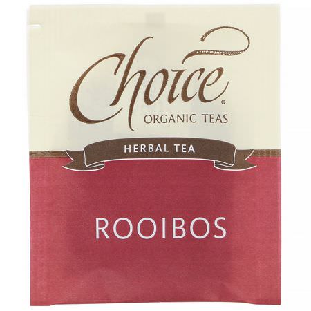 Choice Organic Teas Rooibos Tea Herbal Tea - شاي الأعشاب, شاي Rooibos