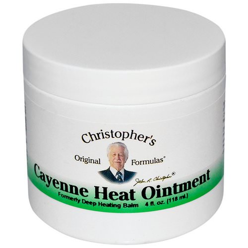 Christopher's Original Formulas, Cayenne Heat Ointment, 4 fl oz (118 ml) فوائد