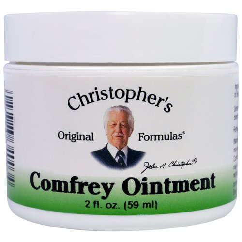 Christopher's Original Formulas, Comfrey Ointment, 2 fl oz (59 ml) فوائد