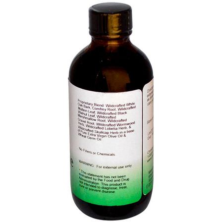 Christopher's Original Formulas, Complete Tissue & Bone Massage Oil, 4 fl oz (118 ml):المراهم, الم,ضعية