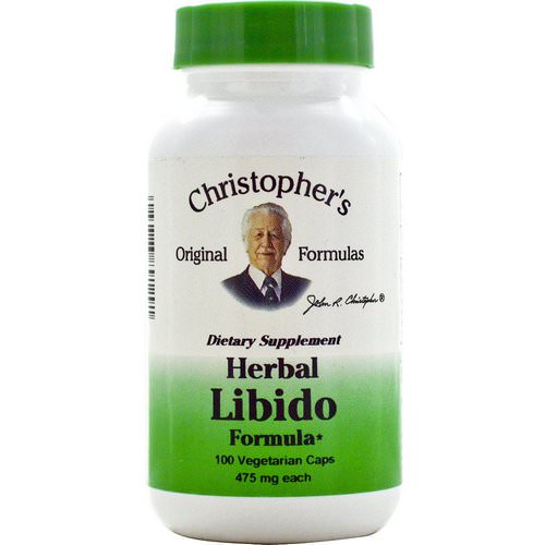 Christopher's Original Formulas, Herbal Libido Formula, 475 mg, 100 Veggie Caps فوائد