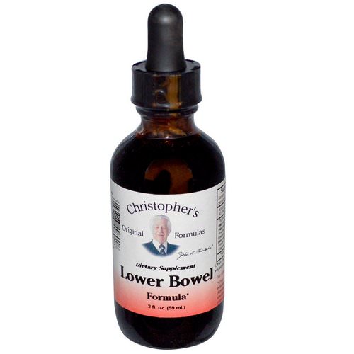 Christopher's Original Formulas, Lower Bowel Formula, 2 fl oz (59 ml) فوائد