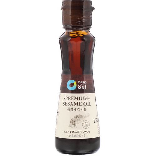 Chung Jung One, Premium Sesame Oil, 5.4 fl oz (160 ml) فوائد