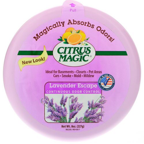 Citrus Magic, Lavender Escape, Continuous Odor Control, 8 oz (227 g) فوائد