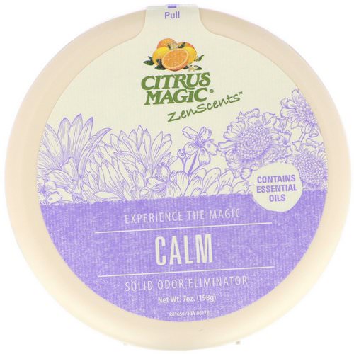 Citrus Magic, ZenScents, Calm, 7 oz (198 g) فوائد