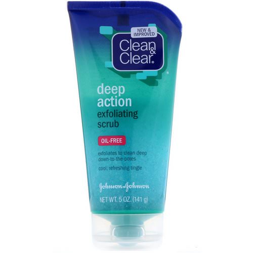 Clean & Clear, Deep Action Exfoliating Scrub, Oil Free, 5 oz (141 g) فوائد