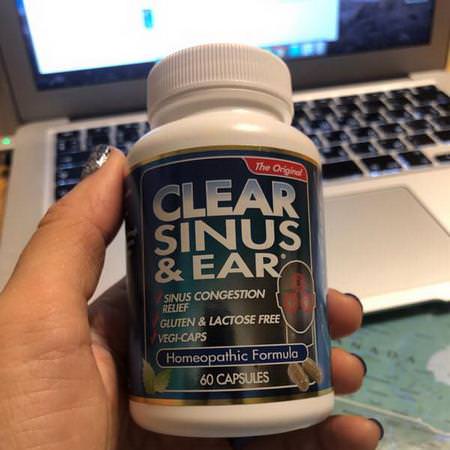 Clear Products Homeopathy Formulas Ear Hearing Tinnitus - طنين الأذن ,السمع ,الأنف ,الأذن