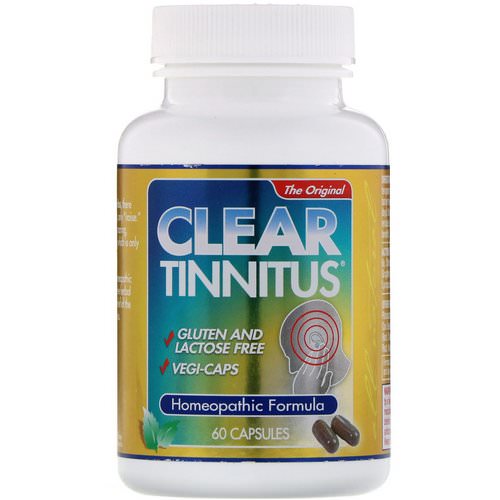 Clear Products, Clear Tinnitus, 60 Capsules فوائد