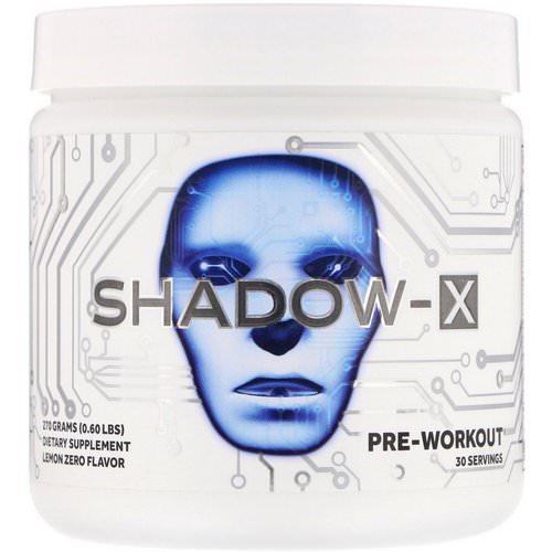 JNX Sports, Shadow-X, Pre-Workout, Lemon Zero, 0.60 lbs (270 g) فوائد