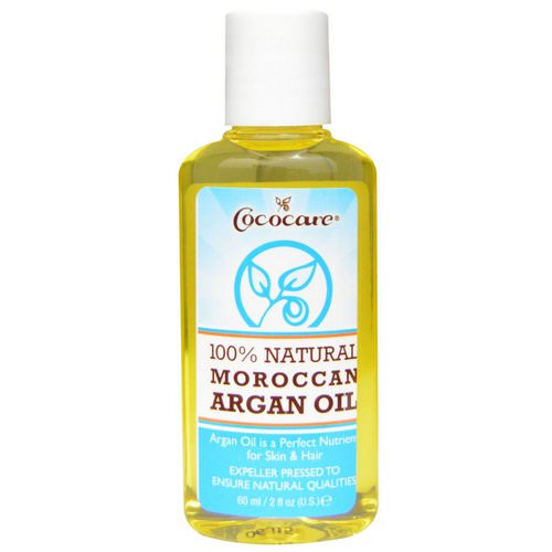Cococare, 100% Natural Moroccan Argan Oil, 2 fl oz (60 ml) فوائد