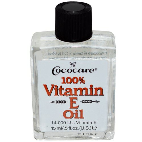 Cococare, 100% Vitamin E Oil, .5 fl oz (15 ml) فوائد