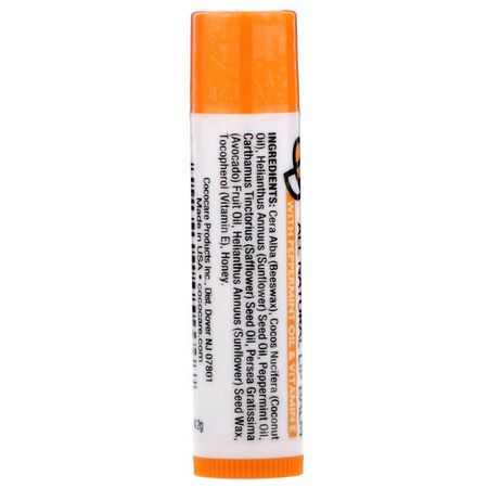 Cococare, Beeswax, All Natural Lip Balm, .15 oz (4.2 g):مرطب الشفاه, العناية بالشفاه