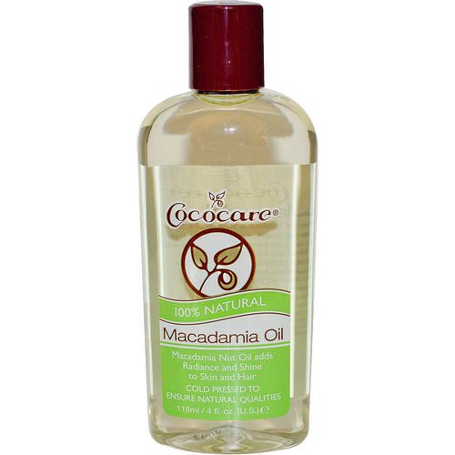 Cococare, Macadamia Oil, 4 fl oz (118 ml) فوائد