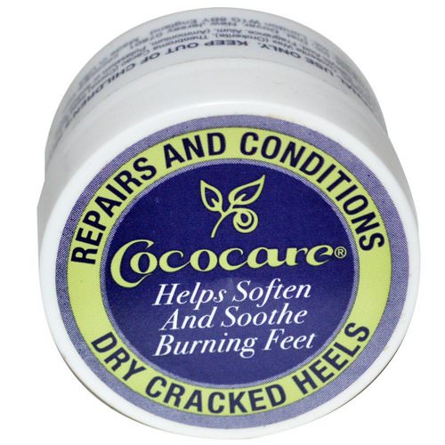 Cococare, Repairs and Conditions Dry Cracked Heels, .5 oz (11 g) فوائد