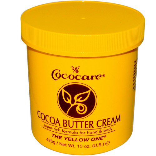 Cococare, The Yellow One, Cocoa Butter Cream, 15 oz (425 g) فوائد