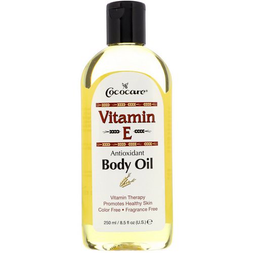 Cococare, Vitamin E, Body Oil, 8.5 fl oz (250 ml) فوائد