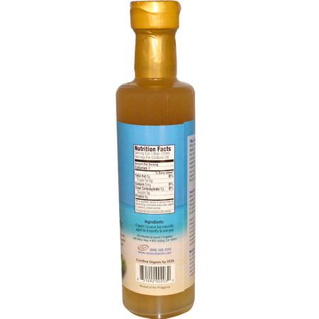 Coconut Secret, Raw Coconut Vinegar, 12.7 fl oz (375 ml):الخل, الخل