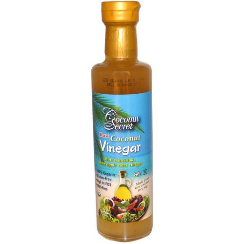 Coconut Secret, Raw Coconut Vinegar, 12.7 fl oz (375 ml) فوائد