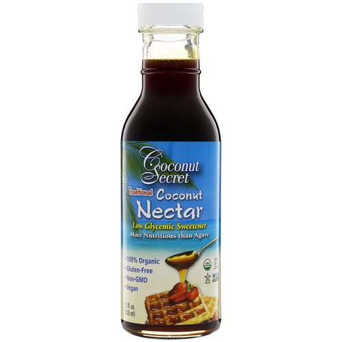 Coconut Secret, Traditional Coconut Nectar, Low Glycemic Sweetener, 12 fl oz (355 ml) فوائد