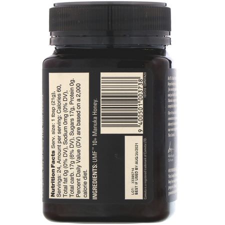 Comvita, Manuka Honey, UMF 10+, 17.6 oz (500 g):عسل مان,كا, منتجات النحل