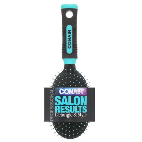 Conair, Salon Results, Detangle & Style Cushion Hair Brush, 1 Brush فوائد