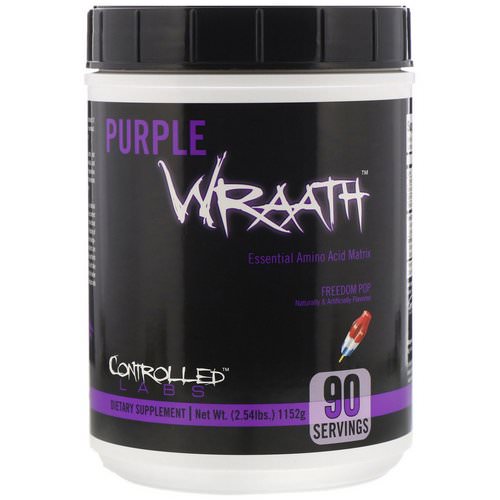Controlled Labs, Purple Wraath, Freedom Pop, 2.54 lbs (1152 g) فوائد