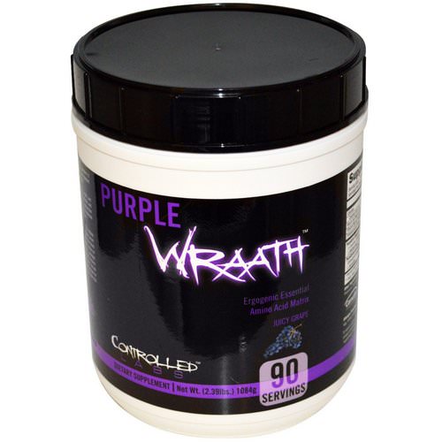 Controlled Labs, Purple Wraath, Juicy Grape, 2.39 lbs (1084 g) فوائد